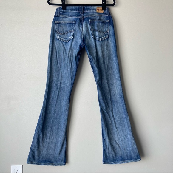 BKE Low-Rise Flare Jeans Y2K Size 27 - Picture 4 of 16